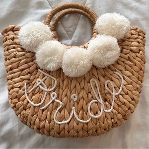 Bride beach bag